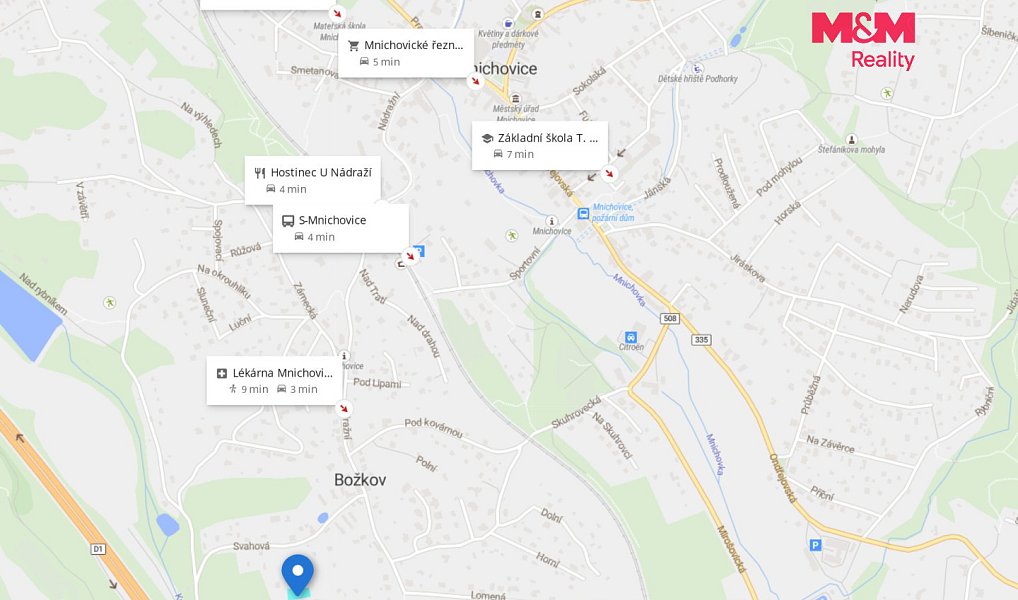 Prodej stavebního pozemku 904 m², Mnichovice – náhled fotky 10