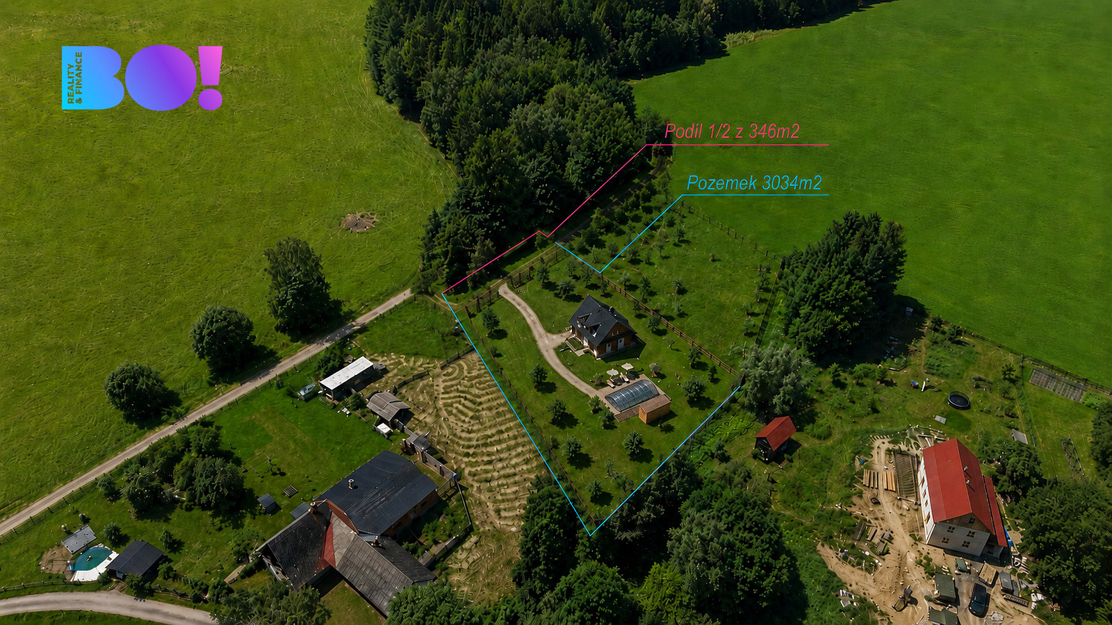 Prodej stavebního pozemku 3 207 m²