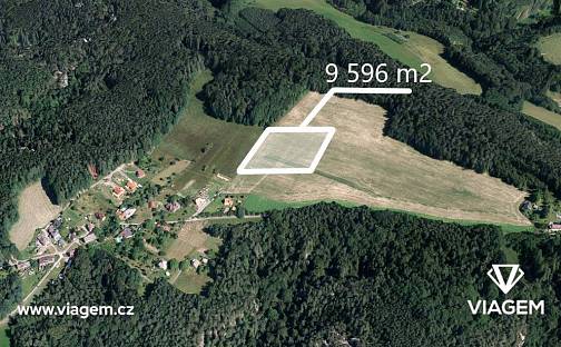 Prodej pole 2 399 m², Mírová pod Kozákovem, okres Semily