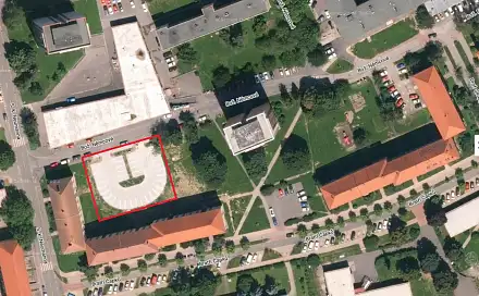 Příbram, Boženy Němcové: Pronájem parkovacího stání, Bož. Němcové, Příbram