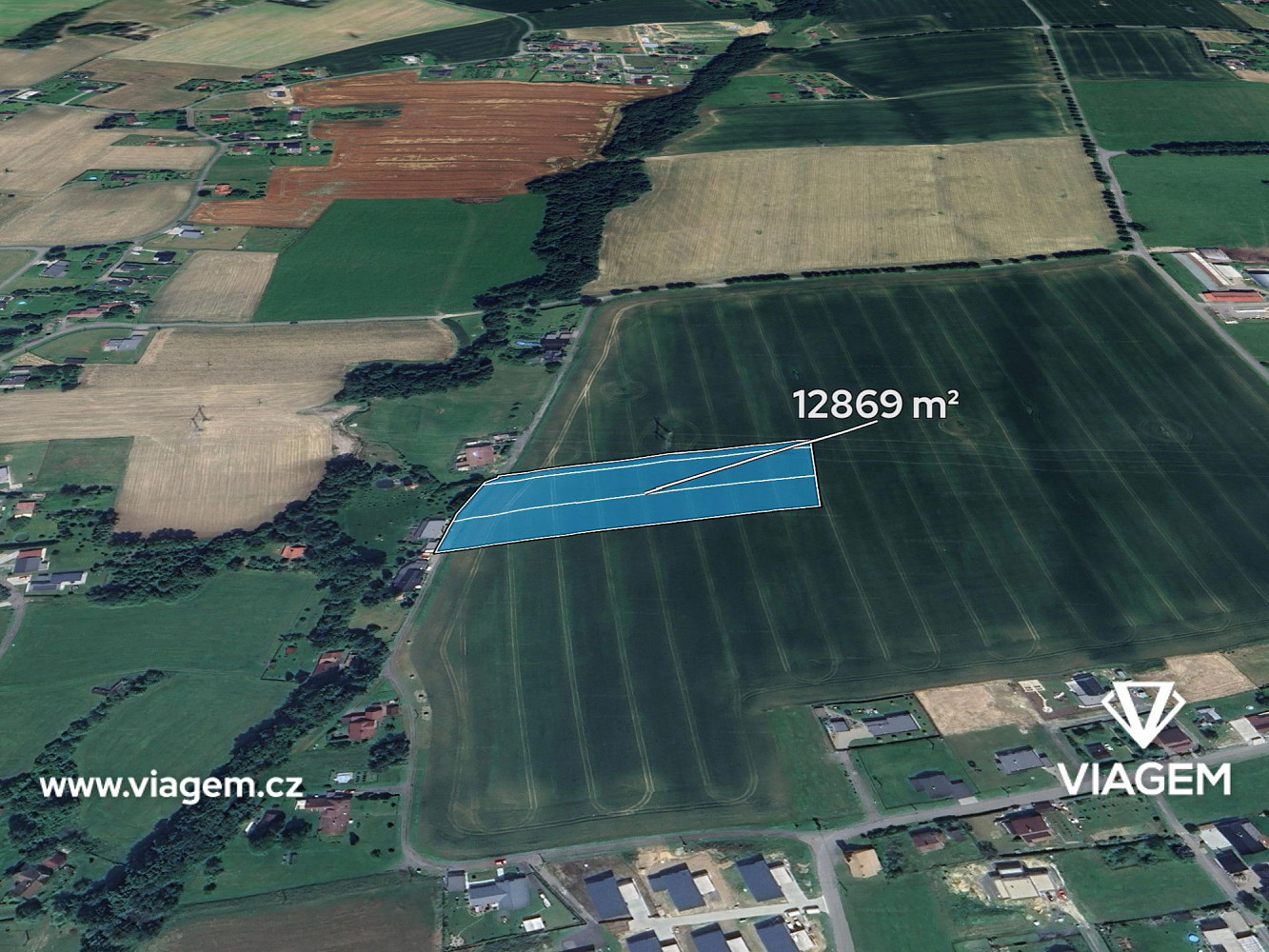 Prodej pole 1 206 m²