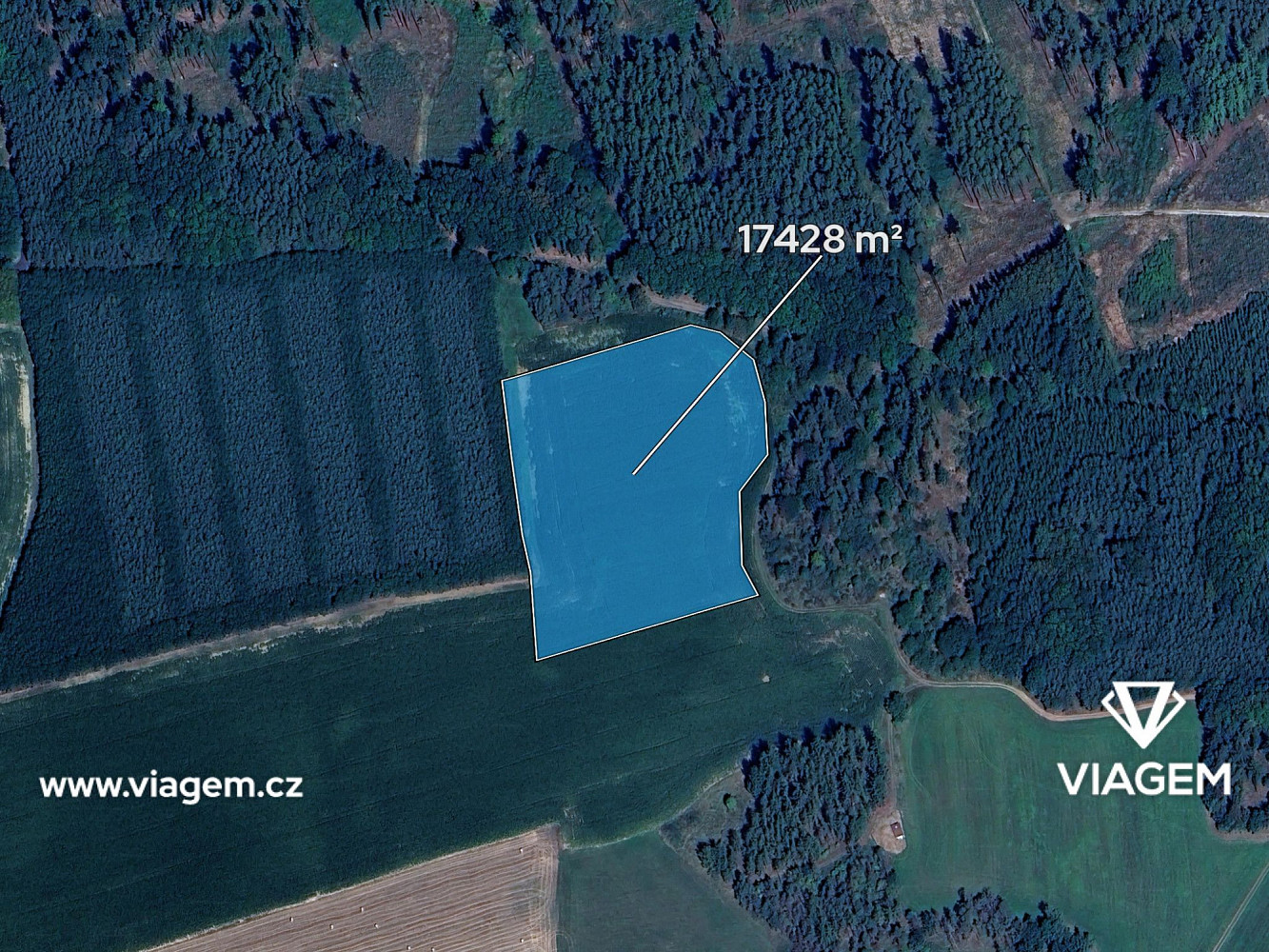 Prodej pole 17 428 m² — photo 2
