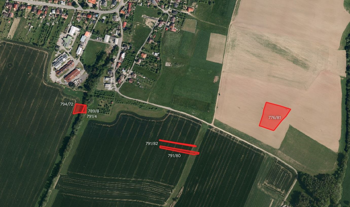 Prodej pole 9 107 m²