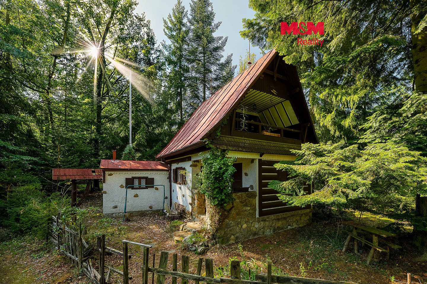 Prodej chaty/chalupy 33 m² s pozemkem 579 m²