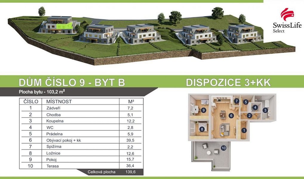 Prodej bytu 3+kk 103 m², Luka nad Jihlavou – náhled fotky 7
