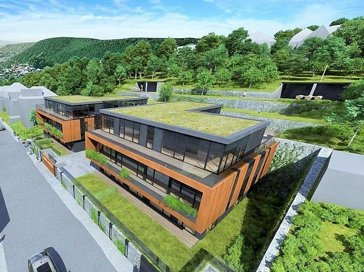Prodej stavebního pozemku 1 682 m², Praha, vydané SP, bytový dům HPP 1109 m², skvělá lokalita, vlak, – pohled 5