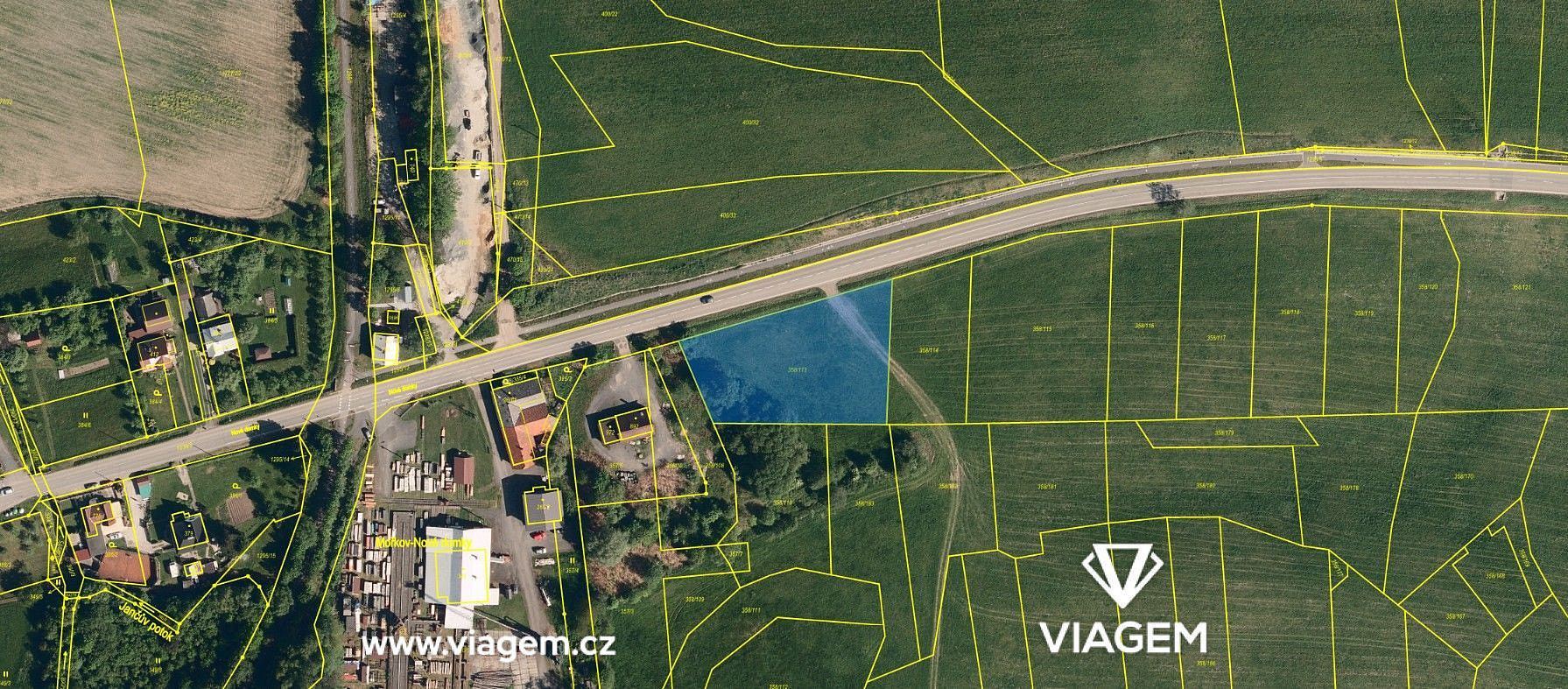 Prodej pole 955 m² – fotografie 4