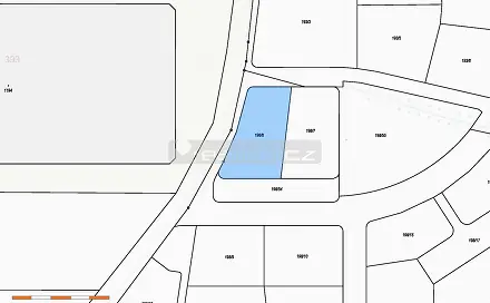 Prodej stavebního pozemku 1 249 m², Pyšelská, Poříčí nad Sázavou, okres Benešov