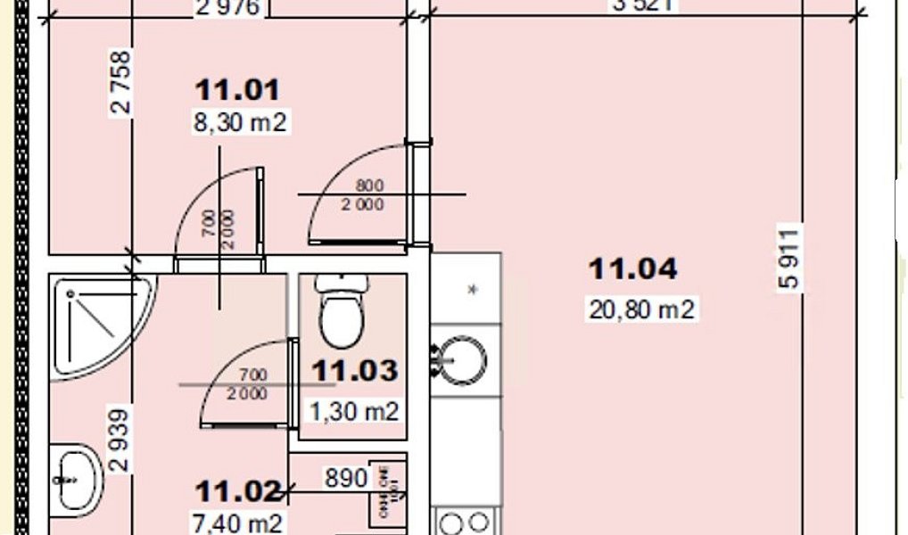 Prodej bytu 1+kk 38 m², Mšené-lázně – náhled fotky 6