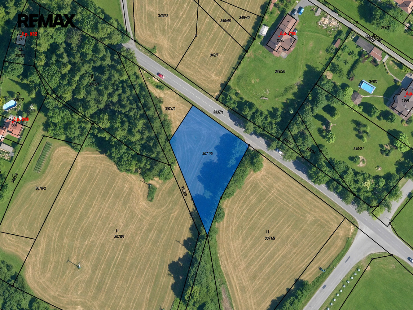 Prodej komerčního pozemku 1 660 m² – fotografie 5