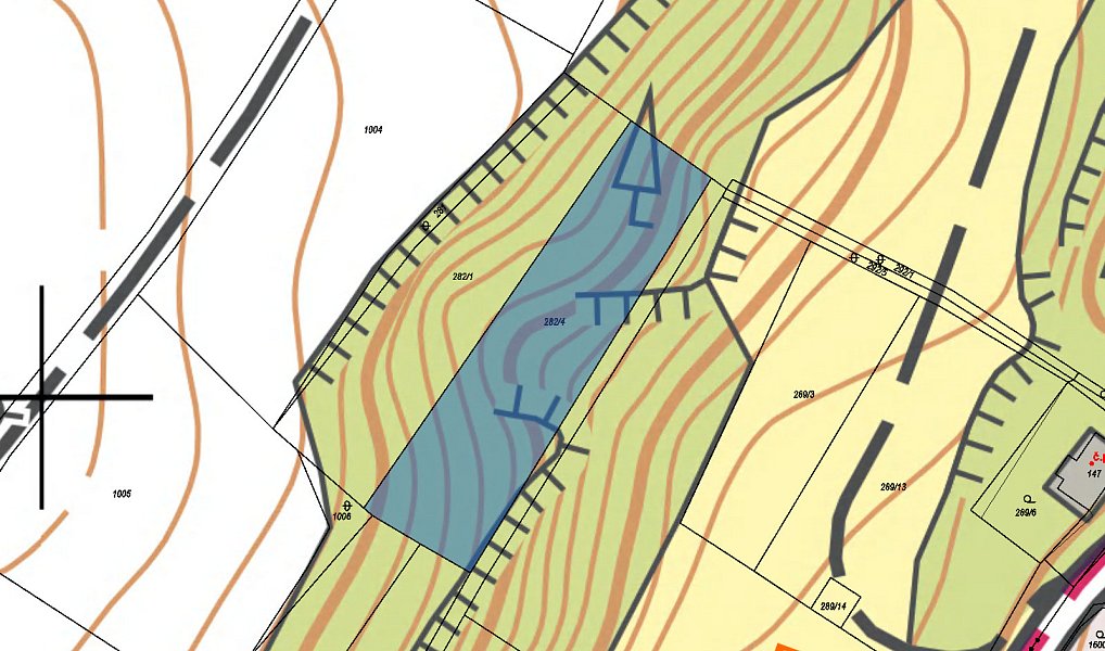 Prodej pozemku 1 622 m², Třebichovice – náhled fotky 3