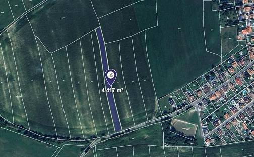 Prodej pole 4 417 m², Broumy, okres Beroun