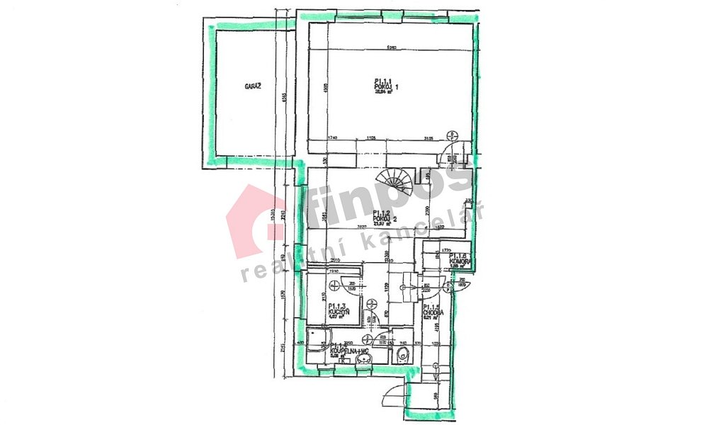 Pronájem kanceláře 136 m², Praha – náhled fotky 20