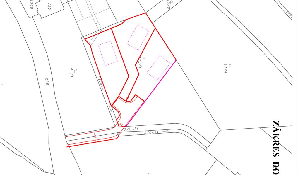 Prodej stavebního pozemku 4 320 m², Vodňany – náhled fotky 2