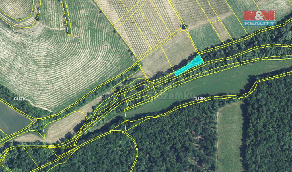 Prodej pole 1 260 m², Klentnice – náhled fotky 3