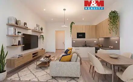 Pronájem bytu 1+kk 35 m²