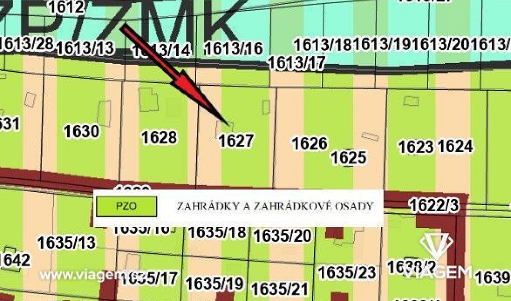 Prodej zahrady 779 m², Praha – náhled fotky 2