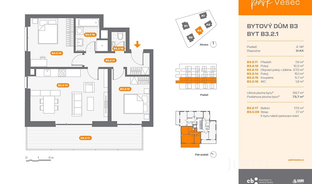 Prodej bytu 3+kk 74 m², Liberec – náhled fotky 18