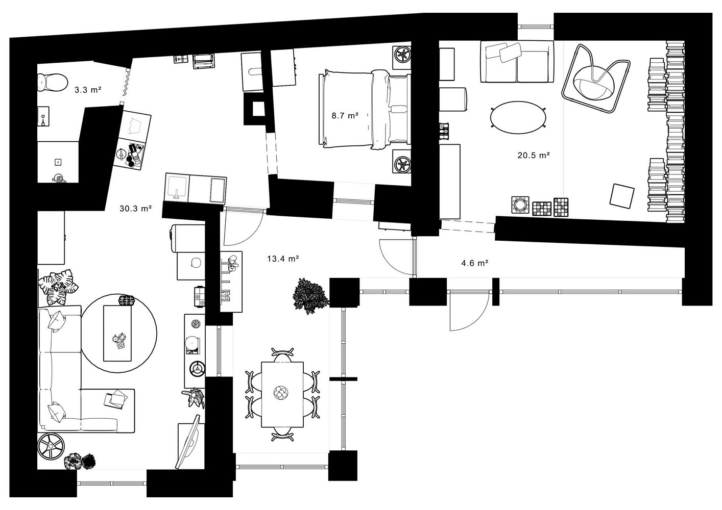 Prodej domu 80 m² s pozemkem 304 m² – fotografie 5