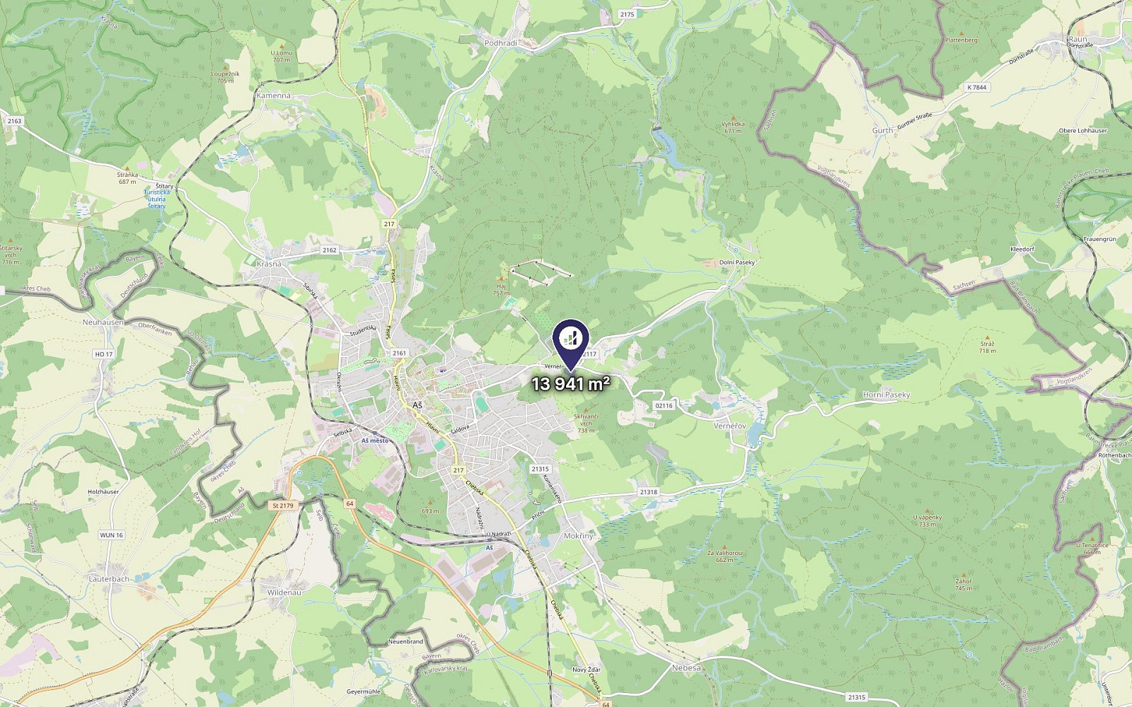 Prodej pole 13 941 m² – fotografie 3