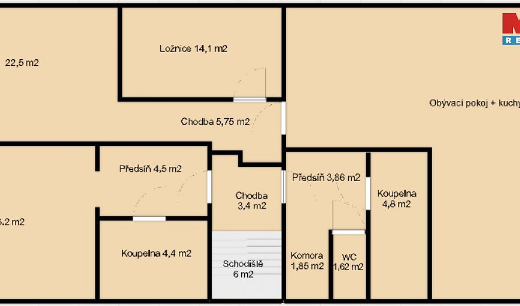 Prodej ubytovacího objektu 640 m², Želízy – náhled fotky 17