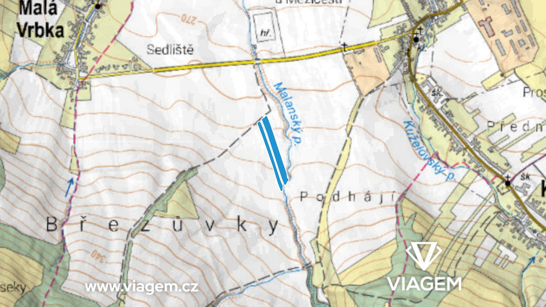 Prodej pole 3 093 m² – fotografie 3
