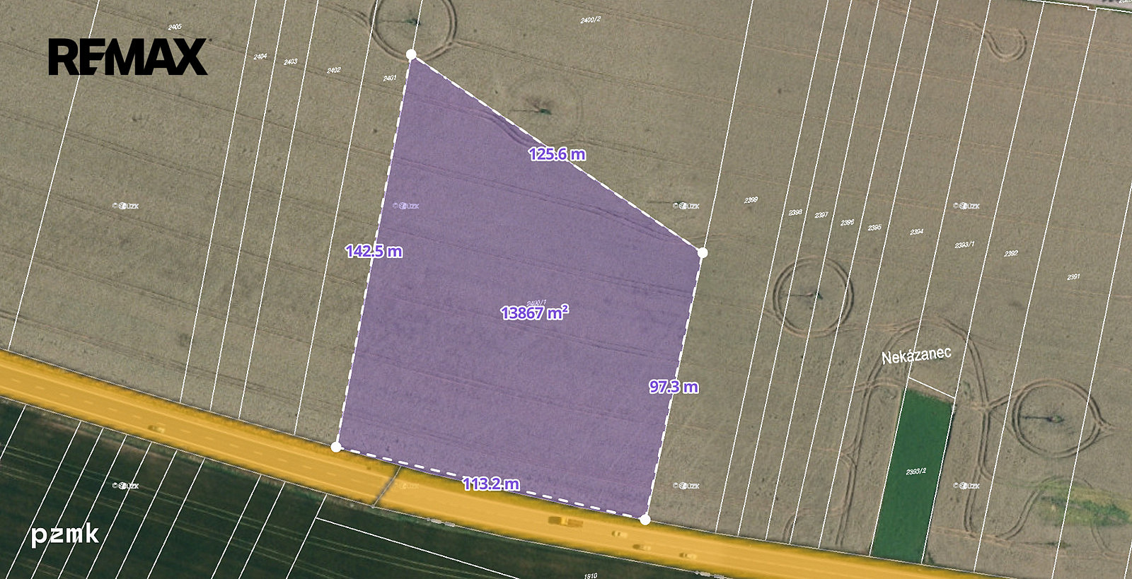 Prodej komerčního pozemku 13 867 m² — photo 3