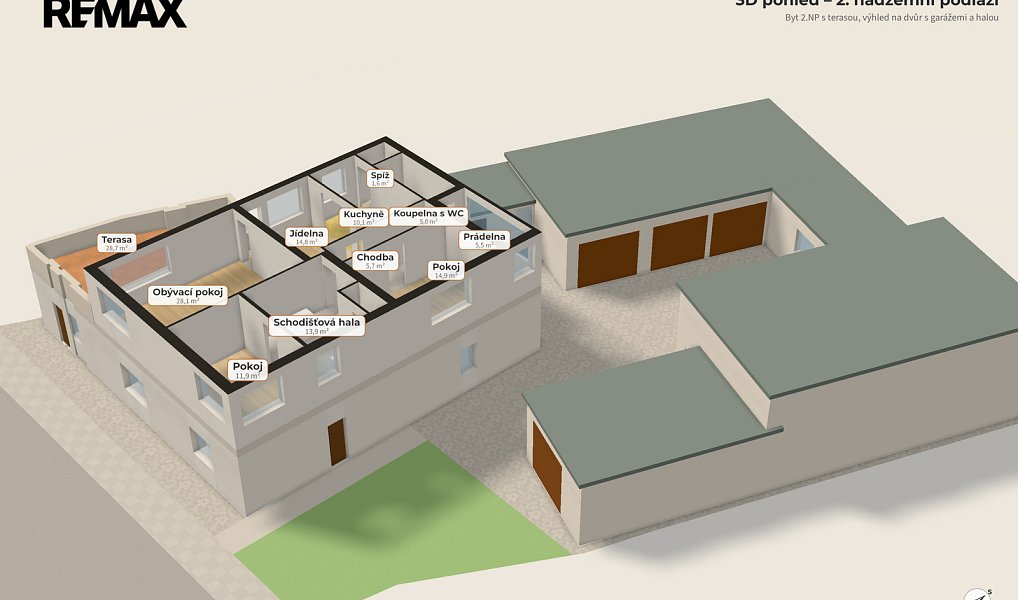 Prodej domu 257 m² s pozemkem 662 m², Nový Bor – náhled fotky 11
