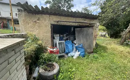 Garáž na pozemku jiného vlastníka v k. ú. Luby I, okres Cheb, opakovaná dražba, Luby
