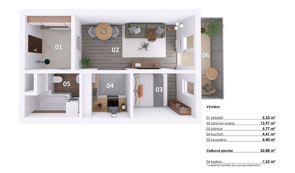 Prodej bytu 1+kk 35 m², Praha – náhled fotky 11
