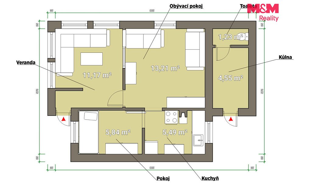 Prodej chaty/chalupy 35 m² s pozemkem 388 m², Česká Kubice – náhled fotky 5