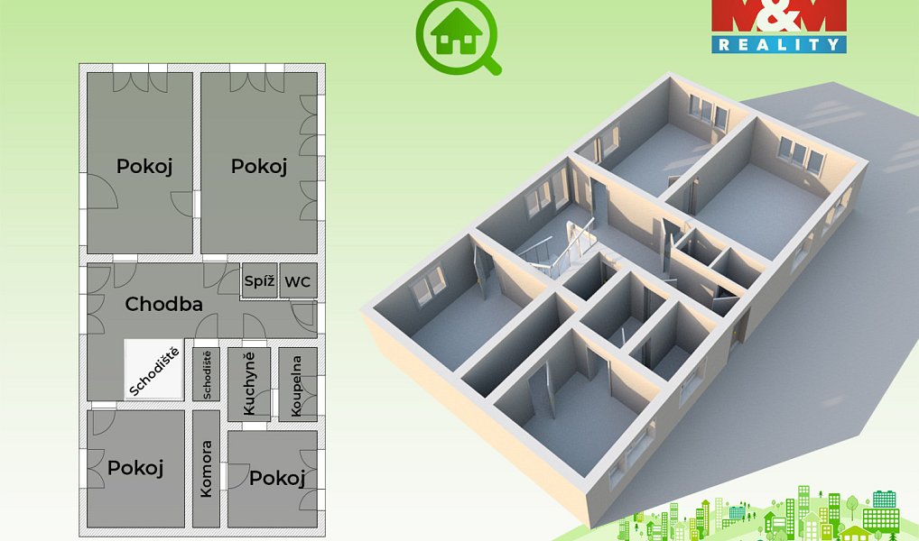 Prodej domu 170 m² s pozemkem 4 614 m², Chotěbuz – náhled fotky 5