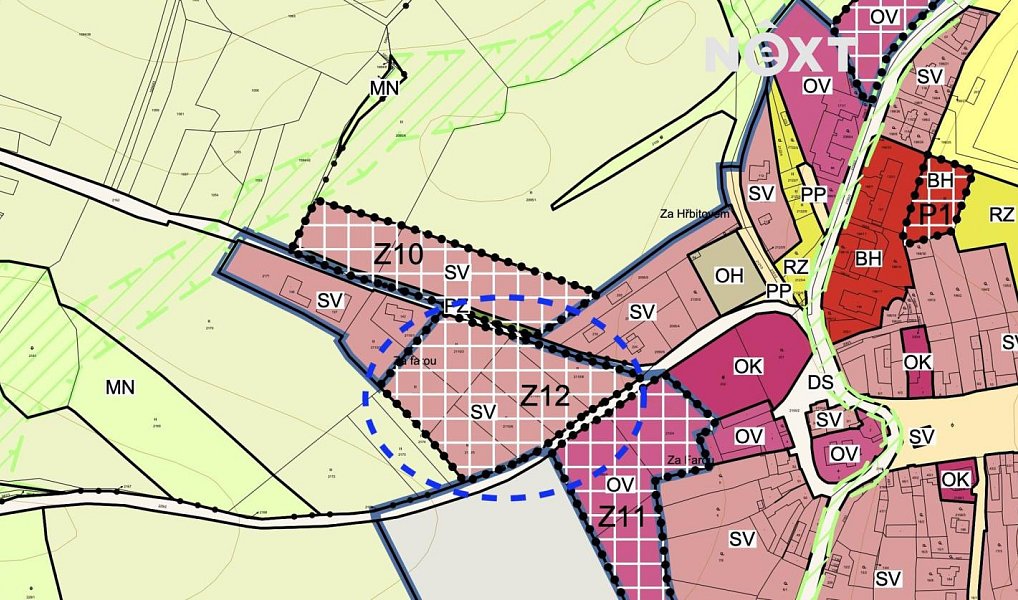 Prodej stavebního pozemku 3 063 m², Přídolí – náhled fotky 20