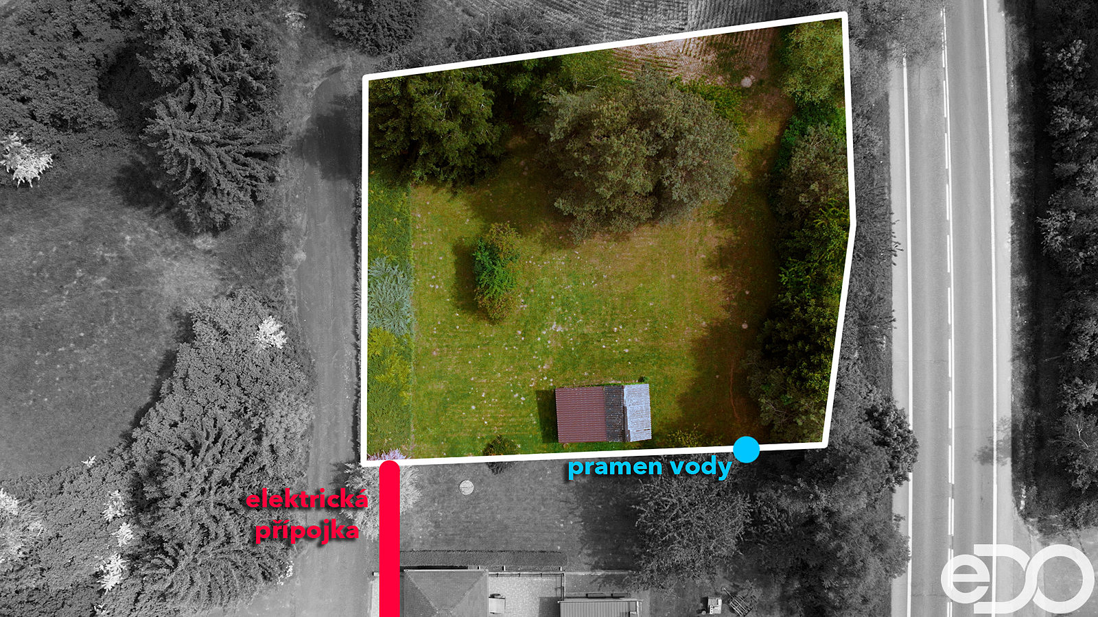 Prodej stavebního pozemku 1 062 m² – fotografie 4