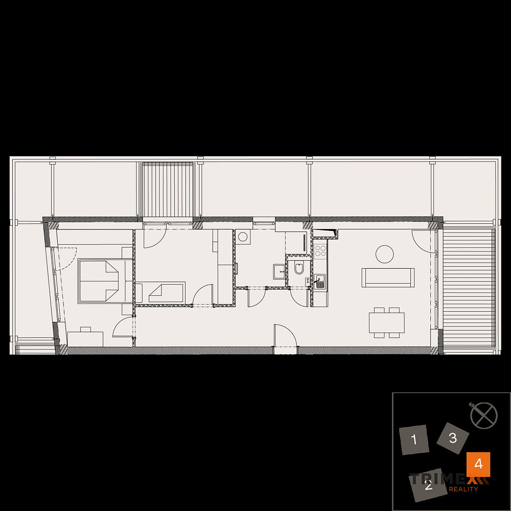 Prodej bytu 3+kk 66 m² – fotografie 2