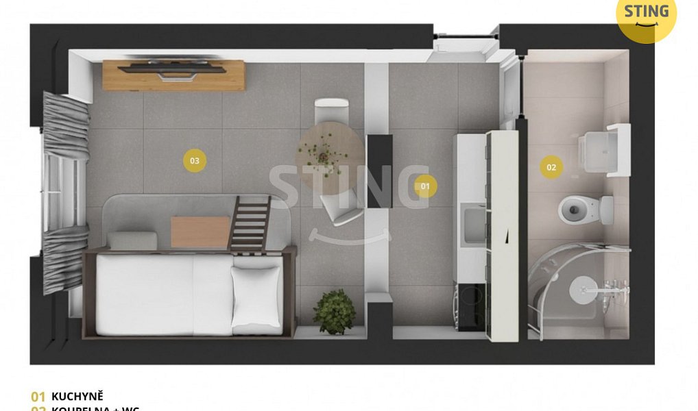 Prodej bytu 1+kk 37 m², Svitavy – náhled fotky 9