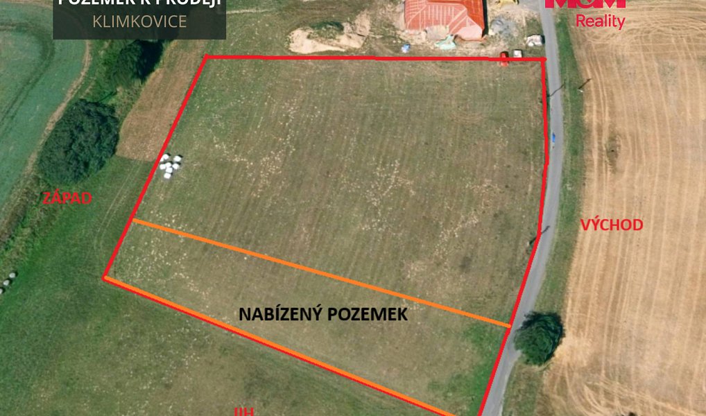 Prodej stavebního pozemku 2 000 m², Klimkovice – náhled fotky 10