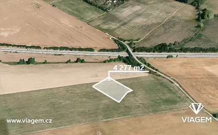 Prodej pole 4 277 m², Daskabát, okres Olomouc