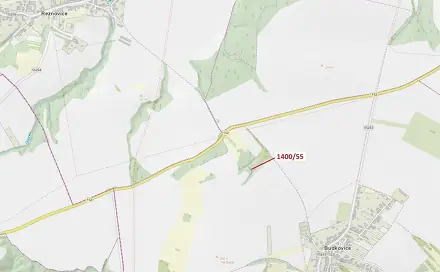 Dražba lesa 140 m², Moravský Krumlov