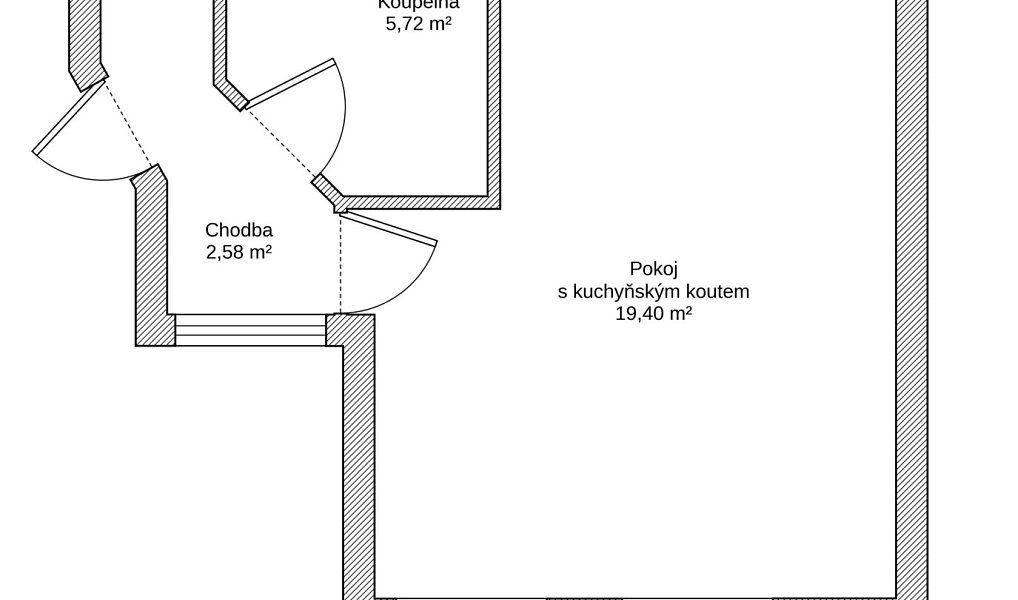 Pronájem bytu 1+kk 33 m², Brno – náhled fotky 10