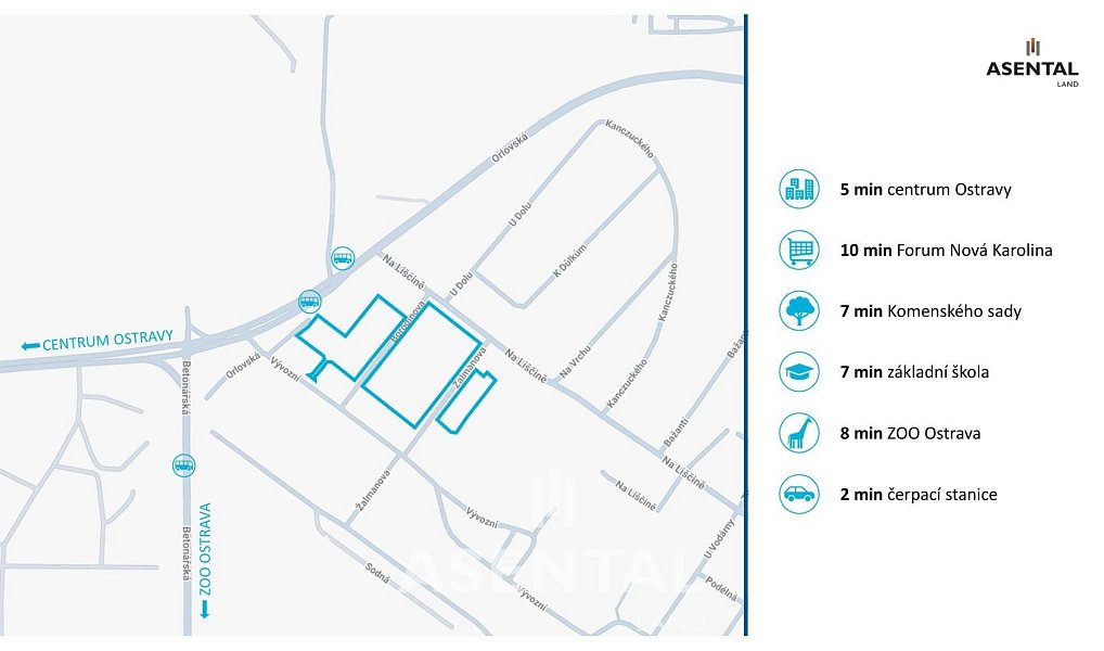 Prodej stavebního pozemku 13 697 m², Ostrava – náhled fotky 3