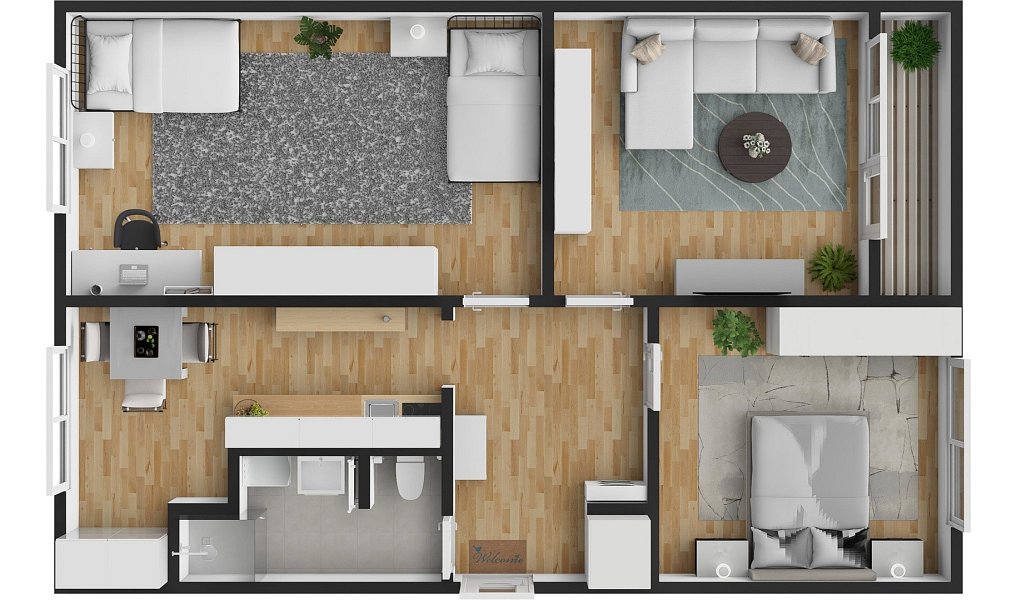 Prodej bytu 3+1 72 m², Židlochovice – náhled fotky 19
