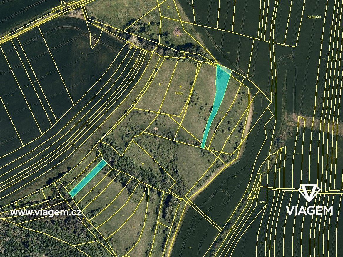 Prodej pole 1 299 m² – pohled 3