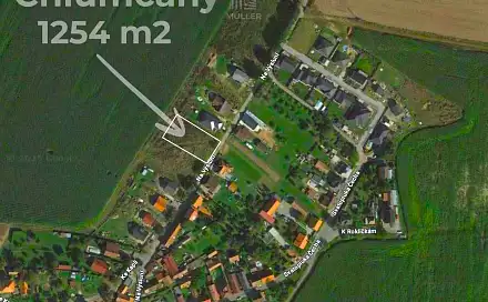 Prodej stavebního pozemku 1 254 m², Na Výsluní, Chlumčany, okres Plzeň-Jih