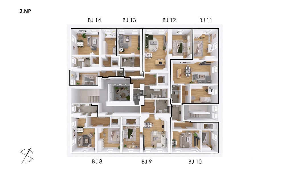 Prodej bytu 2+kk 55 m², Postupice – náhled fotky 10
