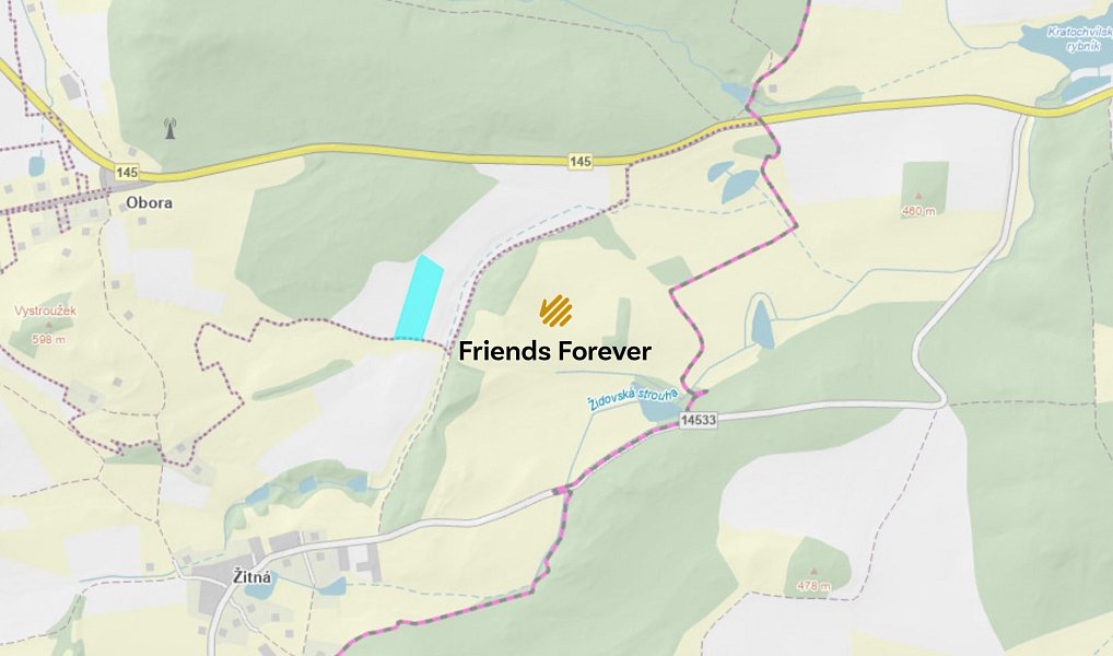 Prodej pole 4 149 m², Hracholusky – náhled fotky 3
