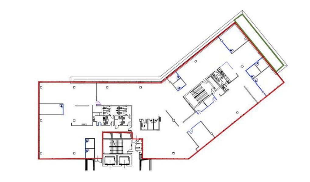 Pronájem kanceláře 645 m², Praha – náhled fotky 3