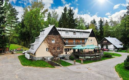 Prodej ubytovacího objektu 644 m², Sněžné - Milovy, okres Žďár nad Sázavou