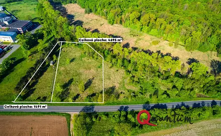 Prodej komerčního pozemku 6 186 m², Mělnická, Tišice, okres Mělník