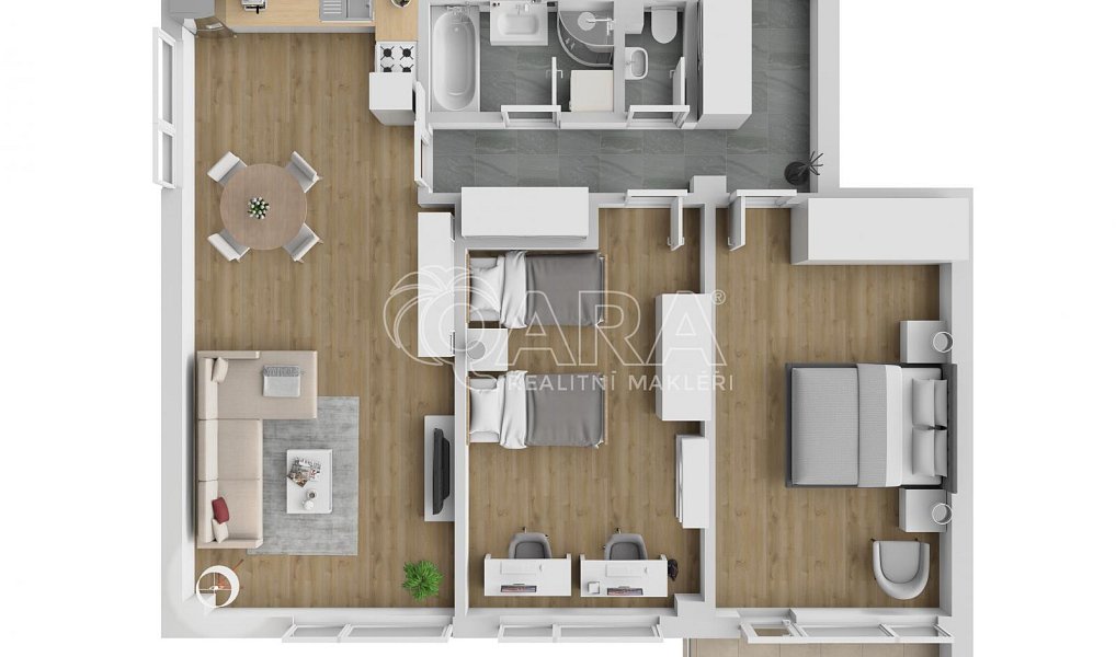 Prodej bytu 3+kk 84 m², Praha – náhled fotky 9